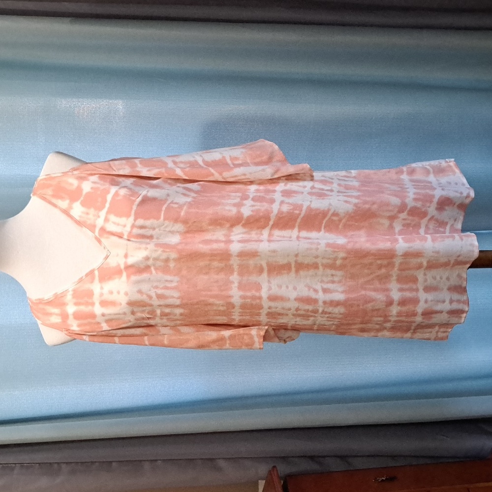 CATO Size S Peep shoulder Peach Dress